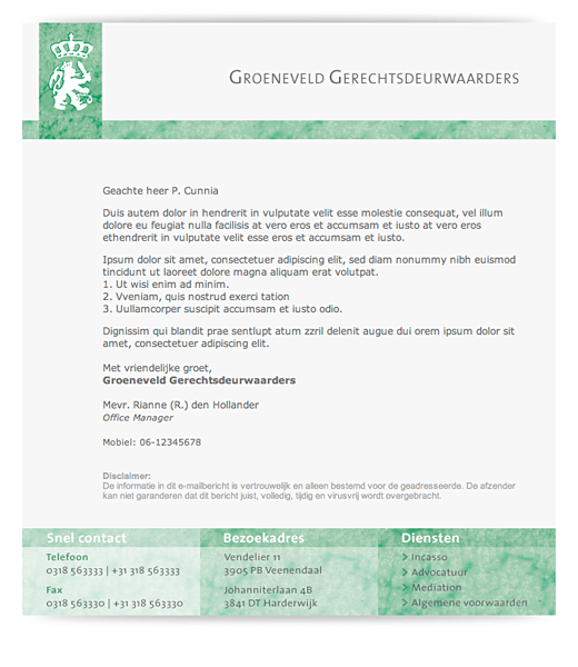 Groeneveld Gerechtsdeurwaarders